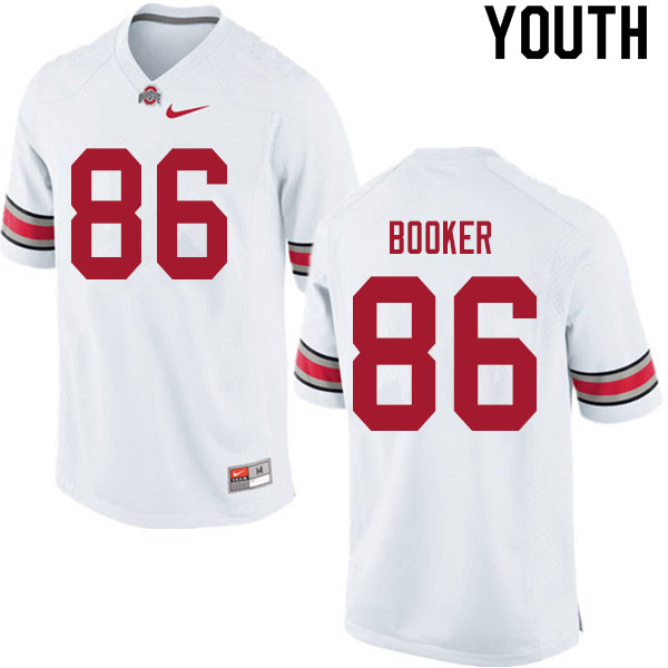 Youth #86 Chris Booker Ohio State Buckeyes College Football Jerseys Sale-White